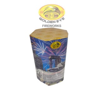  Kembang Api Cakes Little White Snake 1 inch 19 Shots - GE1019